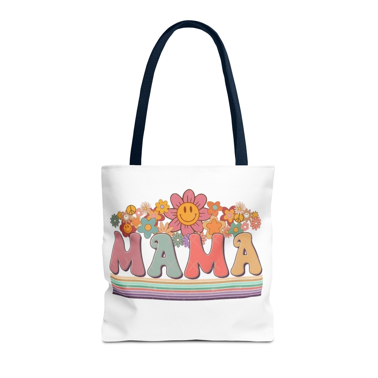 Colorful Floral Mama Tote Bag