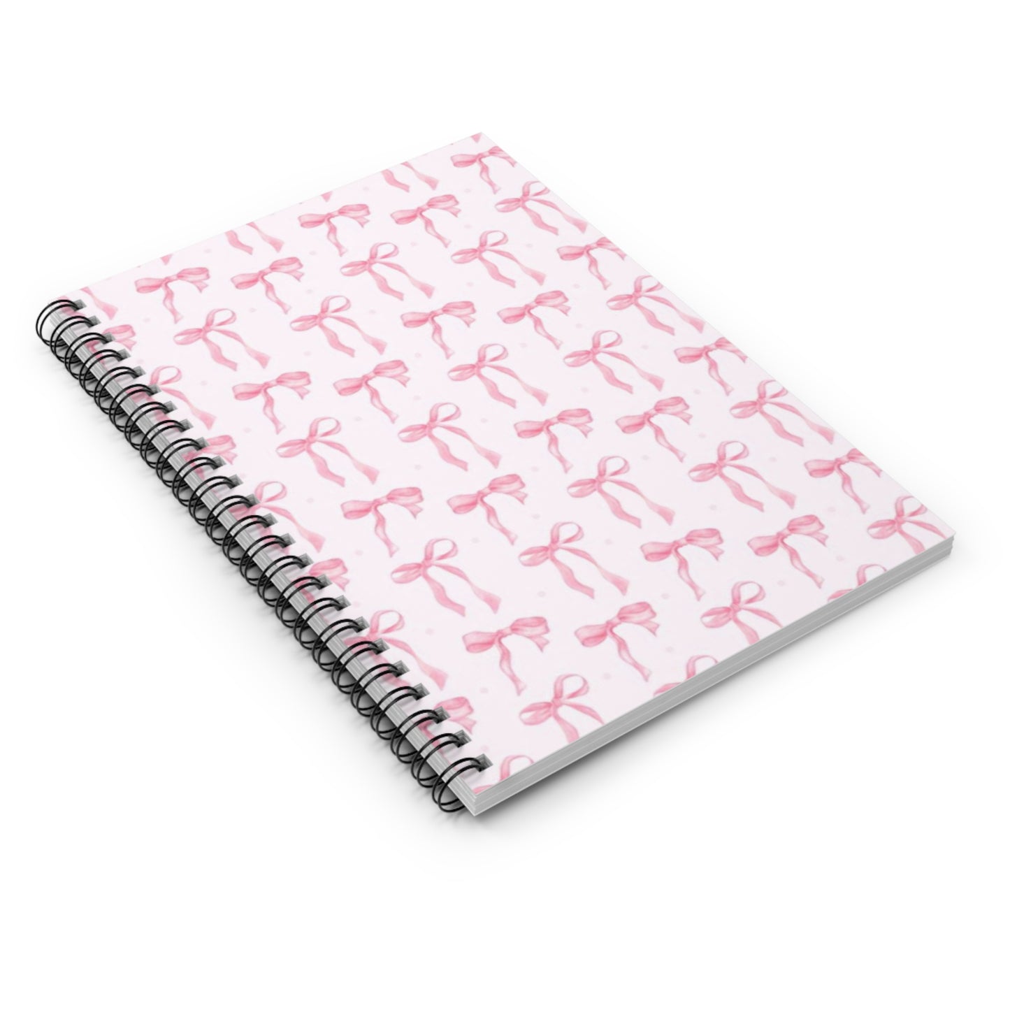 Spiral 🎀 Notebook - Ruled Line