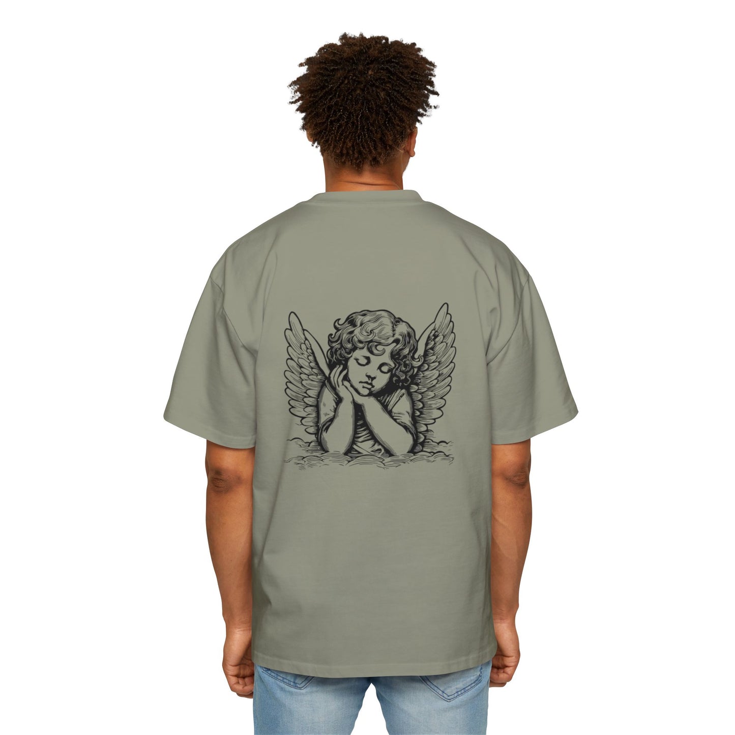 Men's "God Is Bigger Than Your Fear" Overside Tee