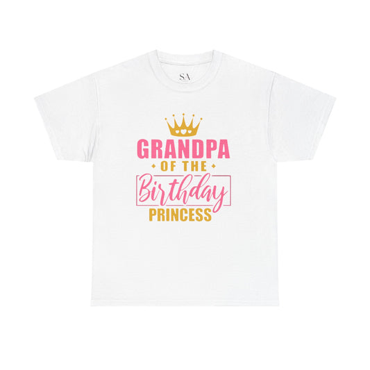 Unisex Grandpa Of The Birthday Princess Shirt