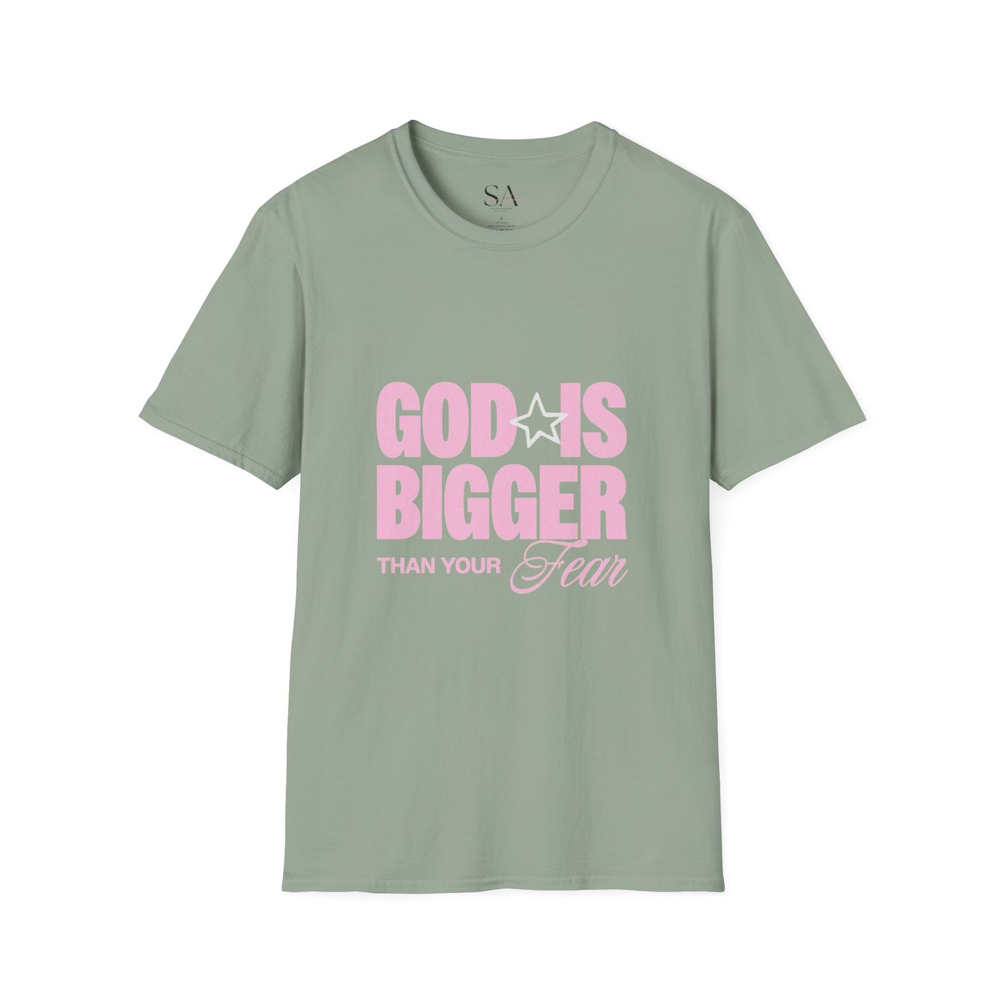 God Is Bigger Than Your Fear Unisex Tee