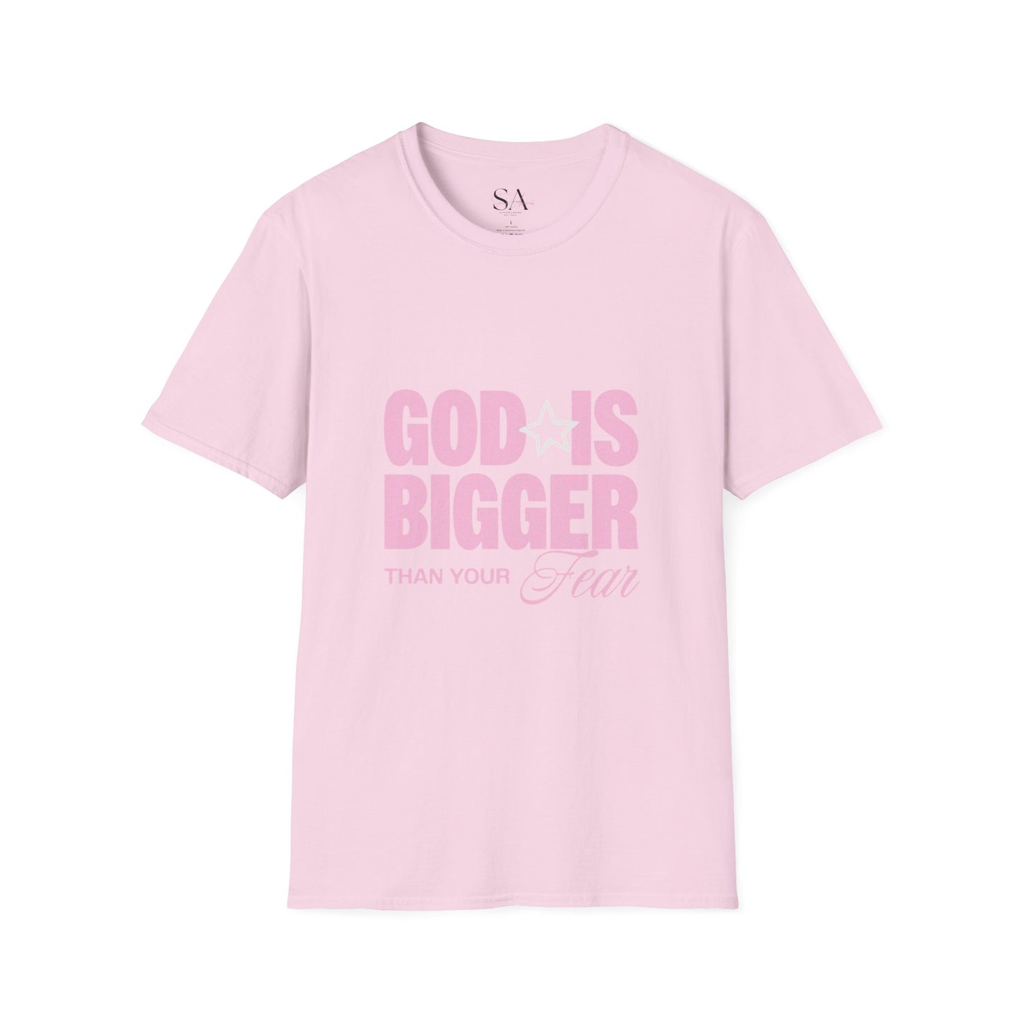 God Is Bigger Than Your Fear Unisex Tee
