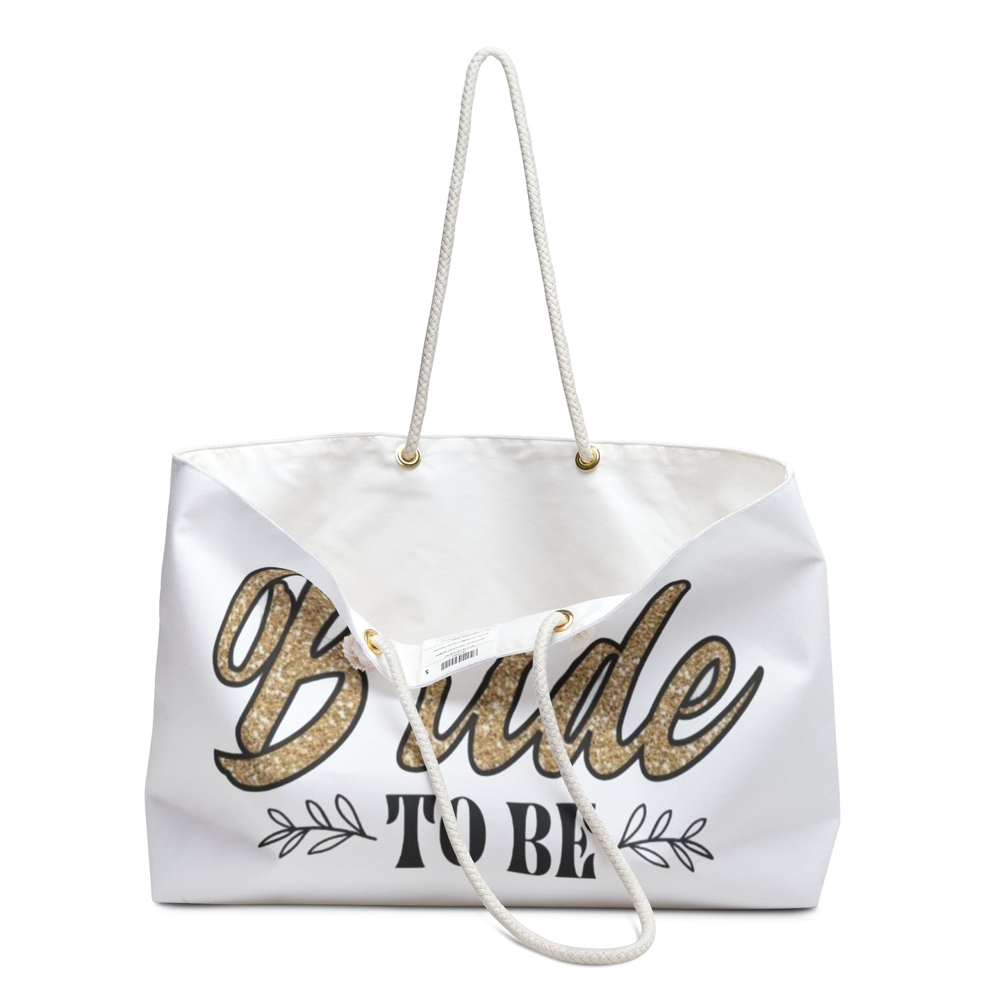 Bride To Be Weekender Bag