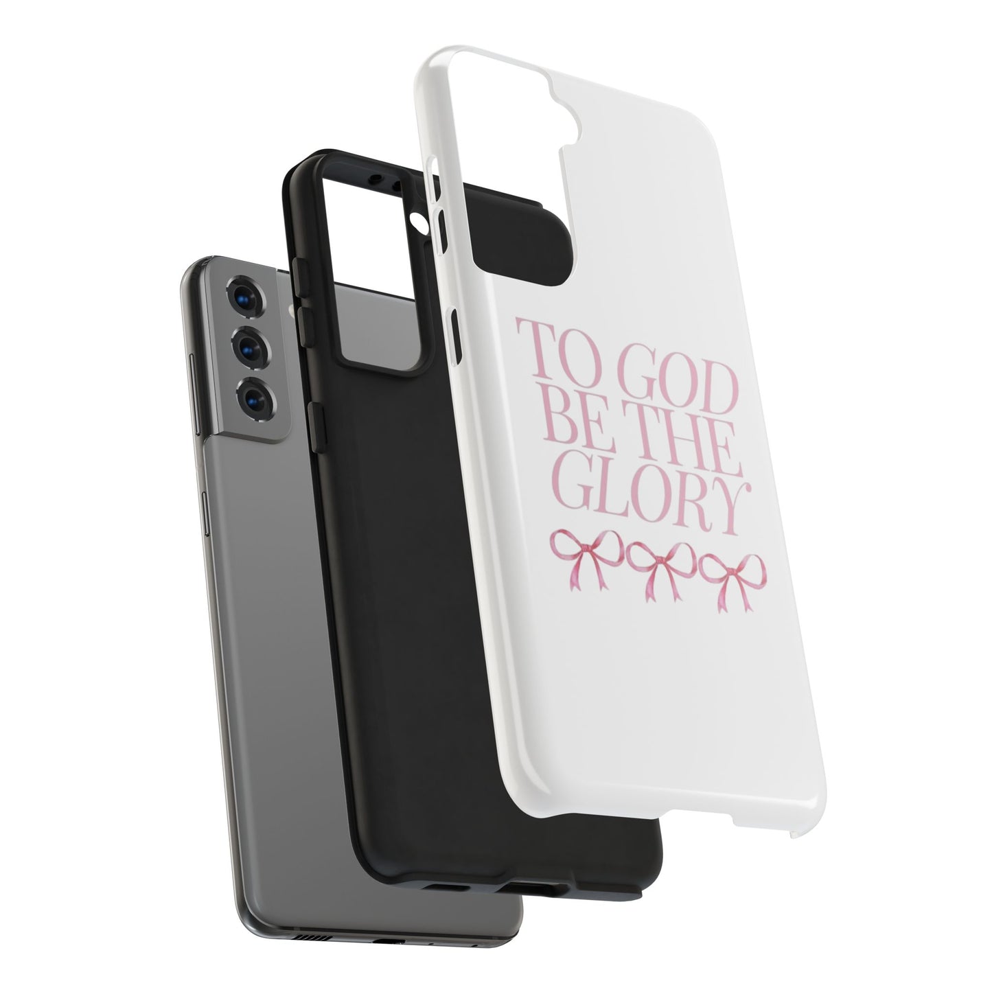 To God Be The Glory Phone Case 🎀