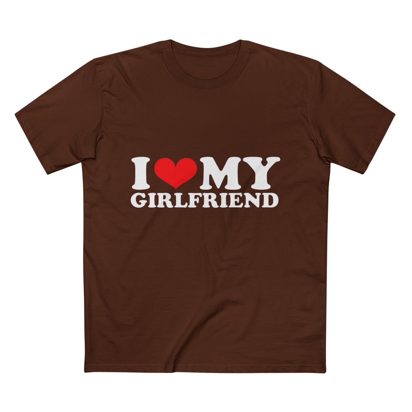 Men’s I ❤️ My Girlfriend Tee Shirt