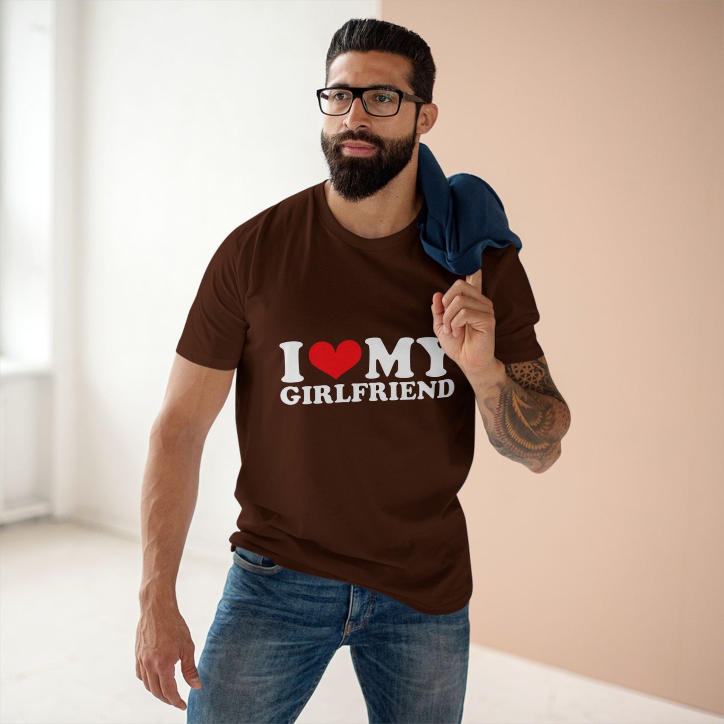 Men’s I ❤️ My Girlfriend Tee Shirt