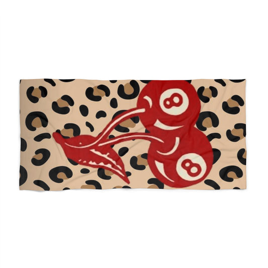 Cherry 8Ball Beach Towel