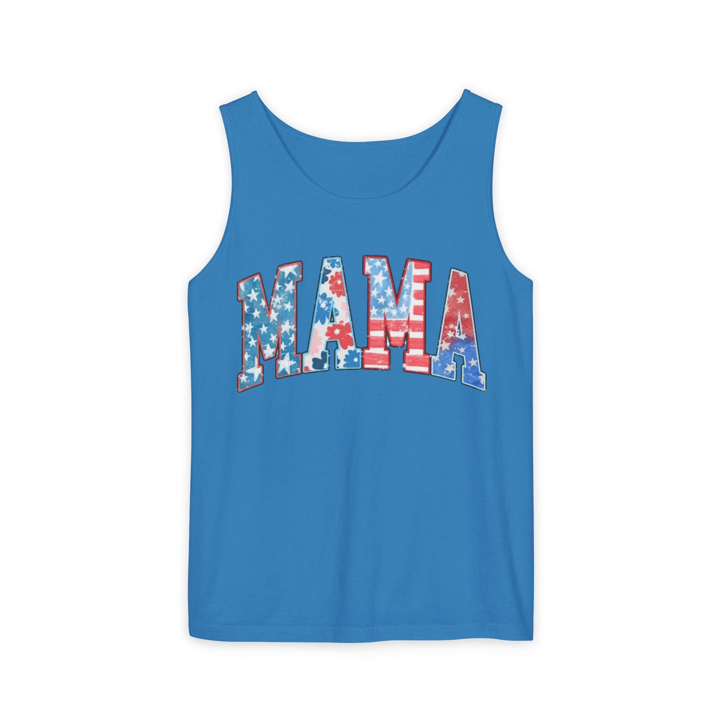 Forth Of July Mama Tank Top