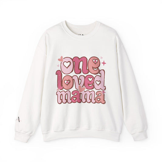 One Loved Mama Crewneck Sweatshirt