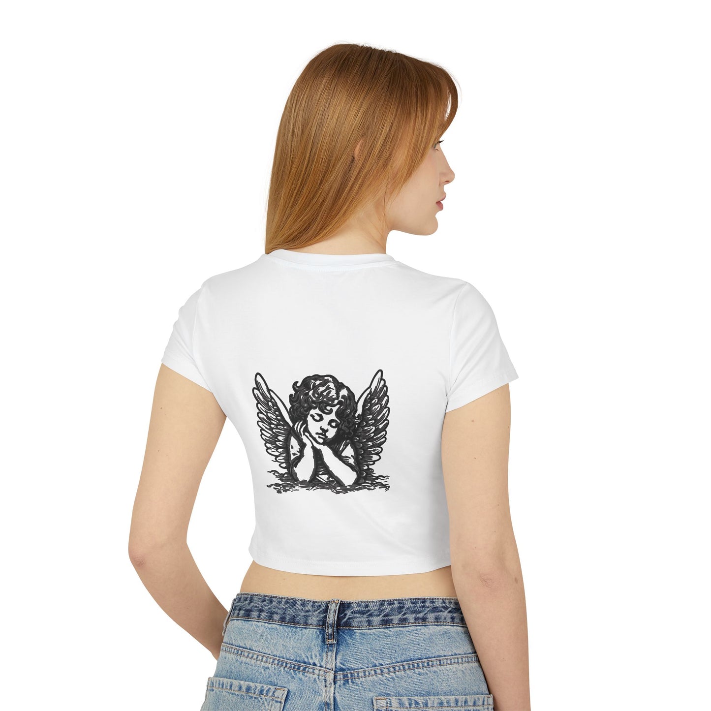 God's Bigger Than Your Fear Women's Cropped Tee