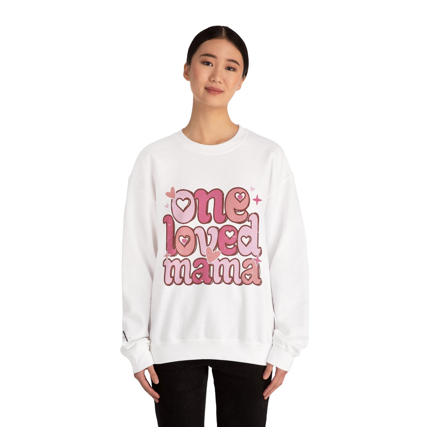 One Loved Mama Crewneck Sweatshirt