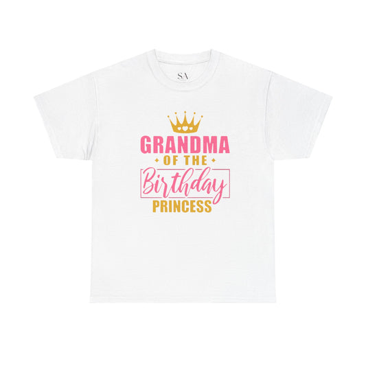 Unisex Grandma Of The Birthday Princess Shirt